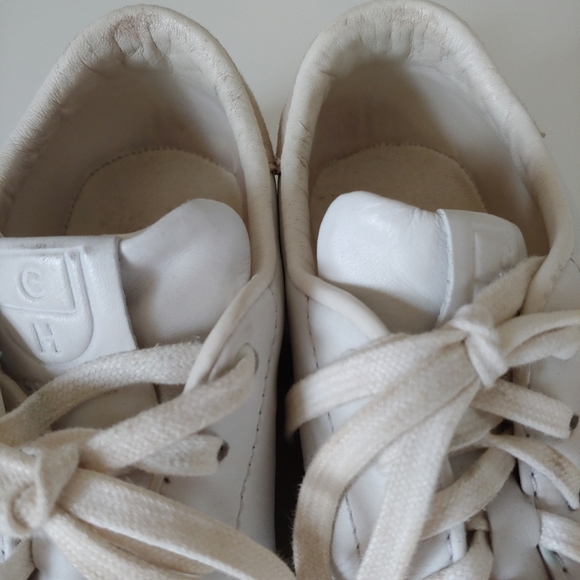 Cole Haan GrandPro White Leather Sneakers Size 7.5 - Picture 9 of 15